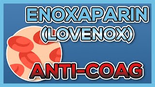 Enoxaparin Lovenox Nursing Drug Card Simplified  Pharmacology [upl. by Ammadis]