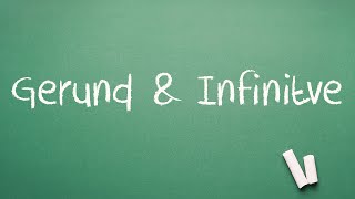 Gerund amp Infinitive │ English Grammar Lesson [upl. by Elliven]