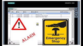 Siemens TIA PLC Alarms Made Simple StepbyStep Demo [upl. by Britt]