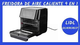 Freidora de aire caliente Lidl Silvercrest 9 en 1  Unboxing y pruebas en alimentos 🍟🍗🍖🥬  Review [upl. by Ewolram]