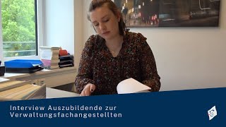 Interview Auszubildende zur Verwaltungsfachangestellten [upl. by Coltson]