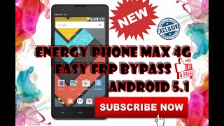 EXCLUSIVE  ENERGY PHONE MAX 4G FRP BYPASS [upl. by Sachsse]