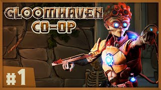 Gloomhaven  1  EPIC DIGITAL BOARDGAME Coop Gameplay [upl. by Nosiram]