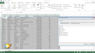 Tutoriel Excel 2013  Éliminer les doublons dune liste  video2braincom [upl. by Cresa53]