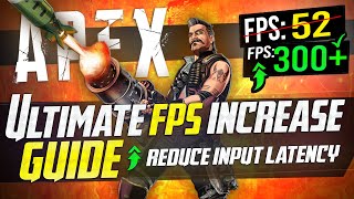 🔧 APEX LEGENDS Dramatically increase performance  FPS with any setup  Best Settings 2021 🖱️🎮✔️ [upl. by Eittol408]