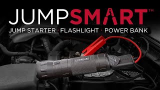 JumpSmart  Jump Starter Flashlight Powerbank [upl. by Leshia64]