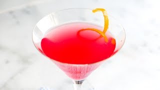 Perfect Cosmopolitan Cocktail Recipe [upl. by Bohlen]