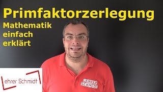 Primfaktorzerlegung  Bruchrechnung  Mathematik  einfach erklärt  Lehrerschmidt [upl. by Stoddart]