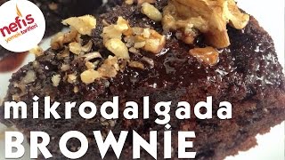 Mikrodalgada Brownie  7dk da Islak kek yapımı [upl. by Rees]