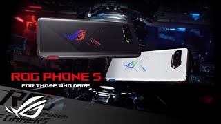 Ultimate mobile gaming  ROG Phone 5  ROG [upl. by Kwok]