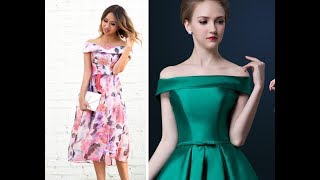 Off Shoulder Bodice Cutting and Stitching  DIY [upl. by Assetan]