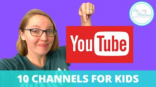 10 Top Educational YouTube Channels For Kids [upl. by Meibers]