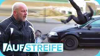 Riesiger SCHOCK Polizist wird umgefahren  Auf Streife  SAT1 [upl. by Robison]