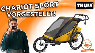 THULE Chariot Sport  Premium  Kinderanhänger vorgestellt [upl. by Dillie524]