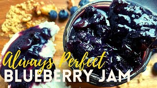 The Absolute BEST Blueberry Jam Recipe  No Pectin  Small Batch Canning [upl. by Ted]