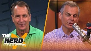 Cris Collinsworth disagrees with Colin on Baker talks Hard Knocks Packers Brady  NFL  THE HERD [upl. by Altaf33]