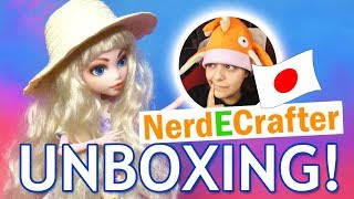 NerdECrafter Unboxing Jackie sends goodies from Japan [upl. by Hagai]