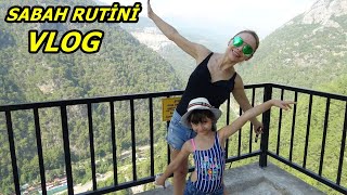 SABAH RUTİNİ VLOG Rukiye Çetinkaya [upl. by Ydnal]