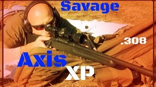 Savage Axis XP 308 Budget Rifle Test And Review HD [upl. by Clova274]