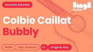 Colbie Caillat  Bubbly Acoustic Karaoke [upl. by Isolda]