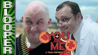 BLOOPERS from You and Me A TF2 Song [upl. by Korff385]