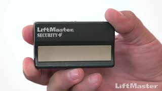 How to Program LiftMasters 971LM and 973LM Remote Controls to a Garage Door Opener [upl. by Ev433]