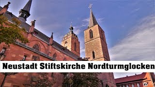 Neustadt Weinstraße Stiftskirche St Ägidius Geläutepräsentation der Nordturmglocken [upl. by Einaj]