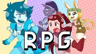 Animation Meme RPG  Collab w Rexumii [upl. by Anaujik]