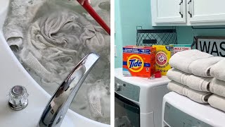 DIY Laundry Stripping This Viral Cleaning Trend is Worth Trying [upl. by Esyahc]