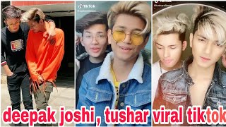 Deepak joshi tushar Tik tok Deepak and tushar viral videodeepak tushar new tiktok video😘😘 [upl. by Nanci630]