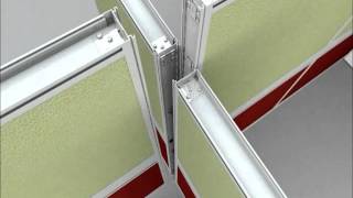 Office Cubicles Installation Video by Cubicle Landscapes Emerald Series [upl. by Fredi]