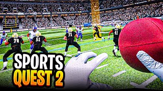 Top 17 SPORTS Games META QUEST 2 2024 [upl. by Zaneta895]