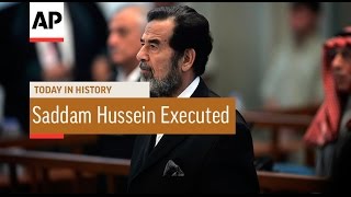 Saddam Hussein Executed  2006  Today in History  30 Dec 16 [upl. by Chaves979]