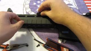 How To Magpul MLok QD swivel mount installation [upl. by Nickolai]