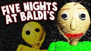 WHO IS GOLDEN BALDI  Five Nights At Baldis Baldis Basics Fan Game [upl. by Anuala]