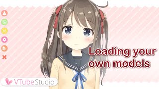 VTube Studio Loading your own Live2D Models [upl. by Navak948]