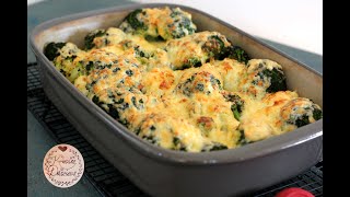 BrokkoliBlumenkohlGratin ala Mama  einfach amp fix ohne Päckchen  Gemüsebeilage [upl. by Sanoy758]