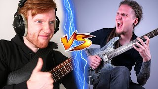 BASS vs GUITAR  Epic Battle [upl. by Ohploda]