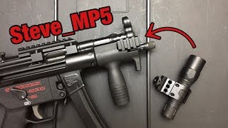 MP5k Front Sight Tower Rail Mount [upl. by Cox574]