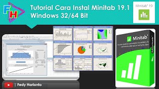 Tutorial Cara Install Minitab 191  Windows 64 amp 32 BIT [upl. by Nitsew]