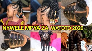 MITINDO MIPYA YA NYWELE ZA WATOTO  Baby hairstyle during QUARANTINE season 2020 [upl. by Reni261]