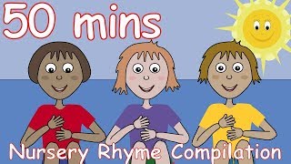 Wind The Bobbin Up And lots more Nursery Rhymes 50 minutes [upl. by Dhar848]