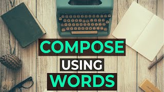 How To Compose Music Using Everyday Words [upl. by Yardna]