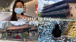 Solo Trip to Taipei  Taiwan Vlog [upl. by Yltsew965]