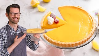 Classic Lemon Tart Recipe [upl. by Eizdnil]