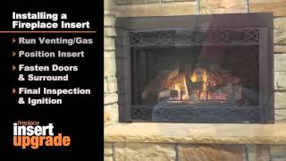 Heatilator® Gas Fireplace Insert Installation Video [upl. by Amata]