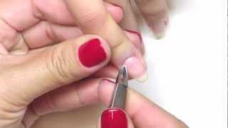 NAILS Troubleshooter Using A Cuticle Nipper Correctly [upl. by Behn]