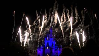 quotWishesquot Fireworks Show at Walt Disney Worlds Magic Kingdom [upl. by Donetta]