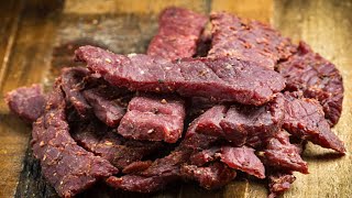 How To Make Air Fryer Beef Jerky  Recipe [upl. by Esikram]