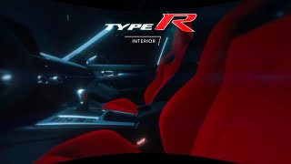 2023 Civic Type R Walkaround Interior [upl. by Bullion]